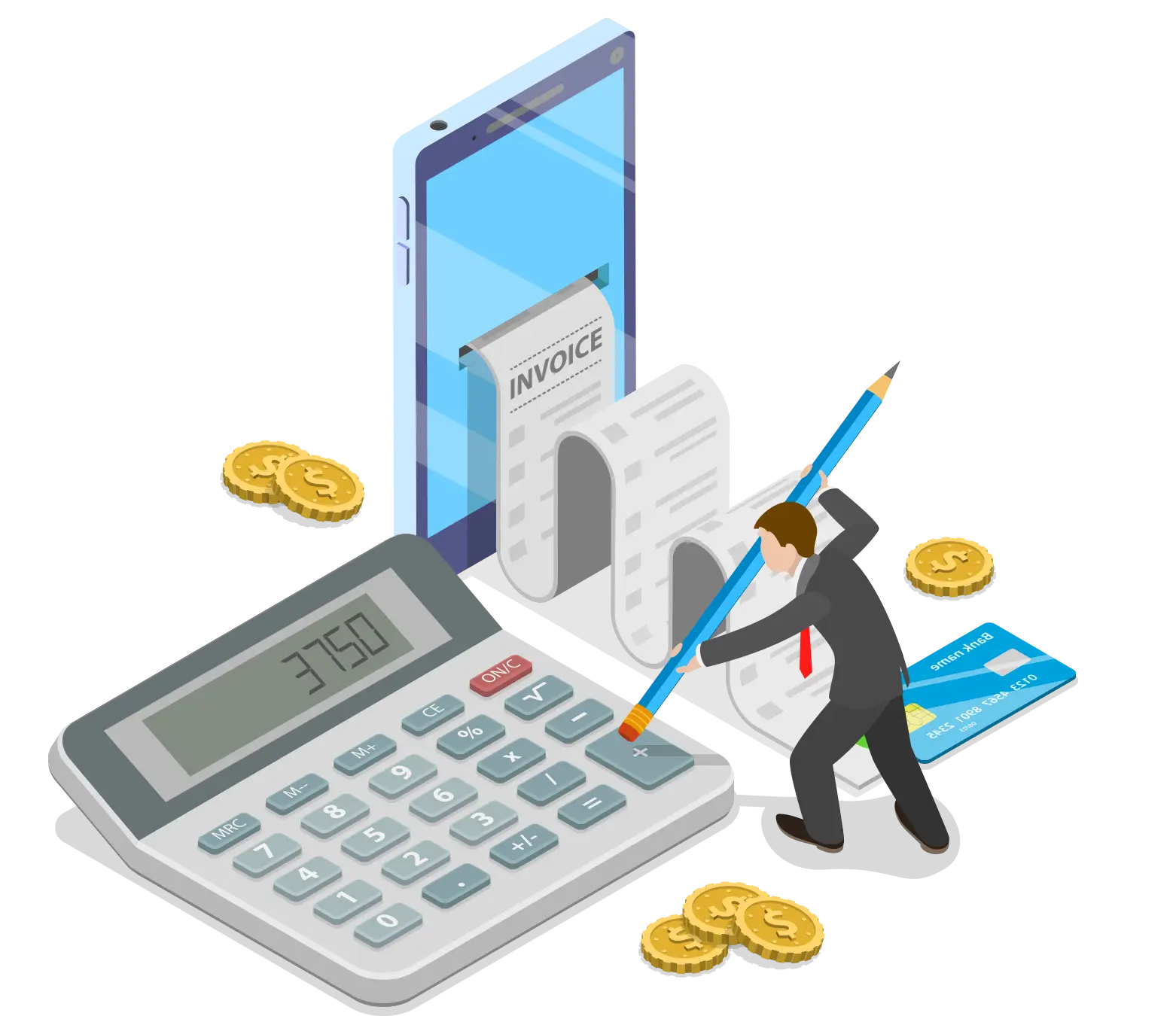 Financial management illustration